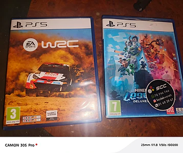 Ea WRC And Minecraft Legenda both used for 2 days 30$ both