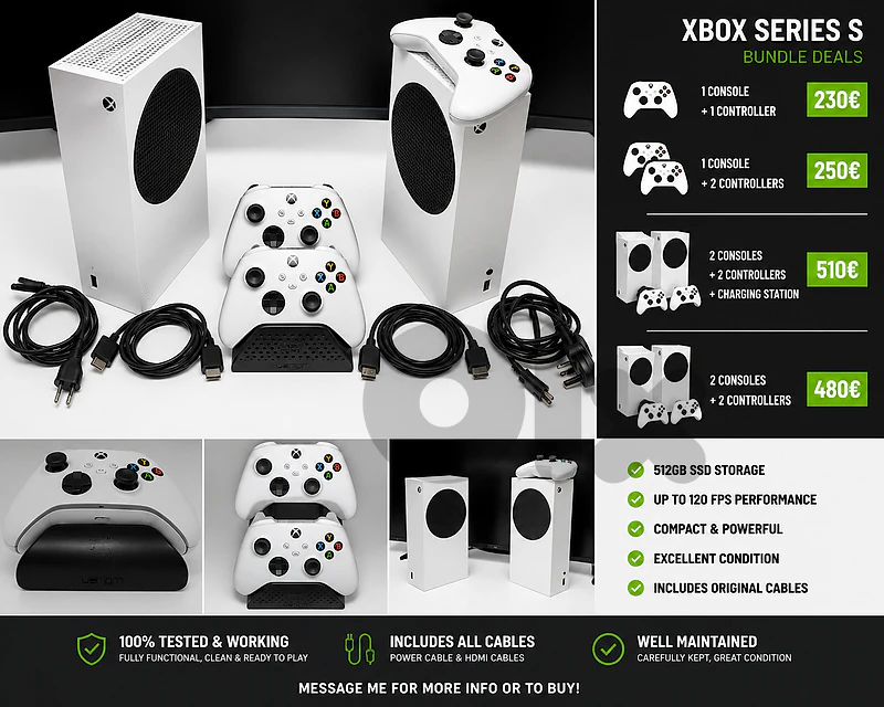 Xbox Series S 512GB + Controller | Excellent Condition