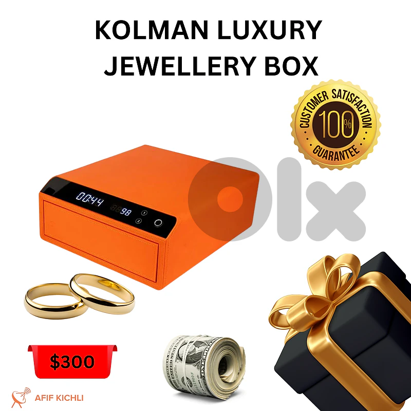 Luxury Jewellery Safe Drawer + Fingerprint