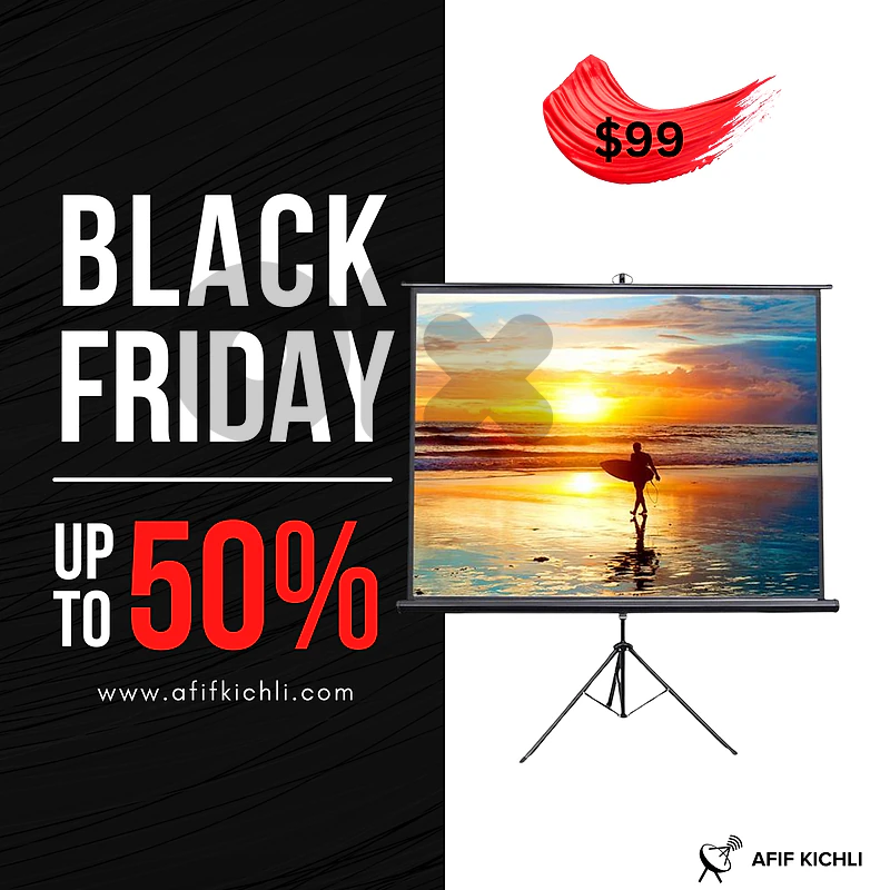 Tripod Screen 100 Inch