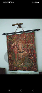 Carpet on Wall antique