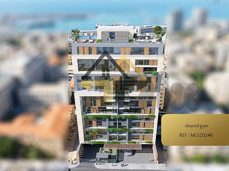underconstruction apartment for sale in achrafieh -MLS شقة قيد الانشاء