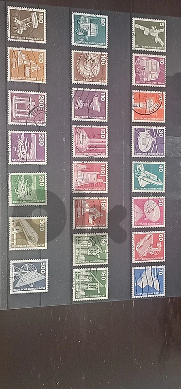 Germany BRD 1975-78-82 used (BRD) ألمانيا الاتحادية