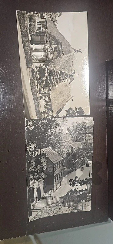2 postal cards DDR بطاقتان بريديتان من ألمانيا الشرقية (DDR