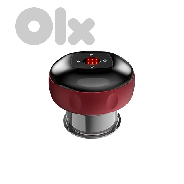 Smart Cupping Massager with 6 Suction & Vibration Modes + Red Light