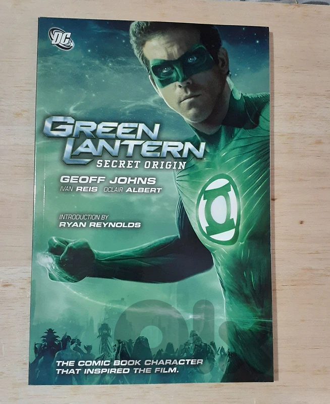 Green Lantern Secret Origin Graphic Novel.