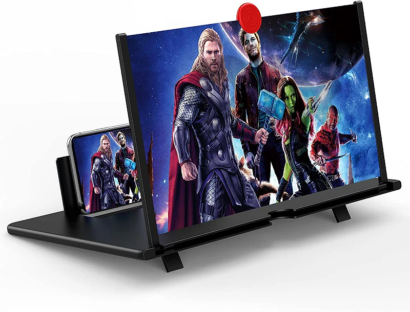 12" Foldable Phone Screen Magnifier Stand