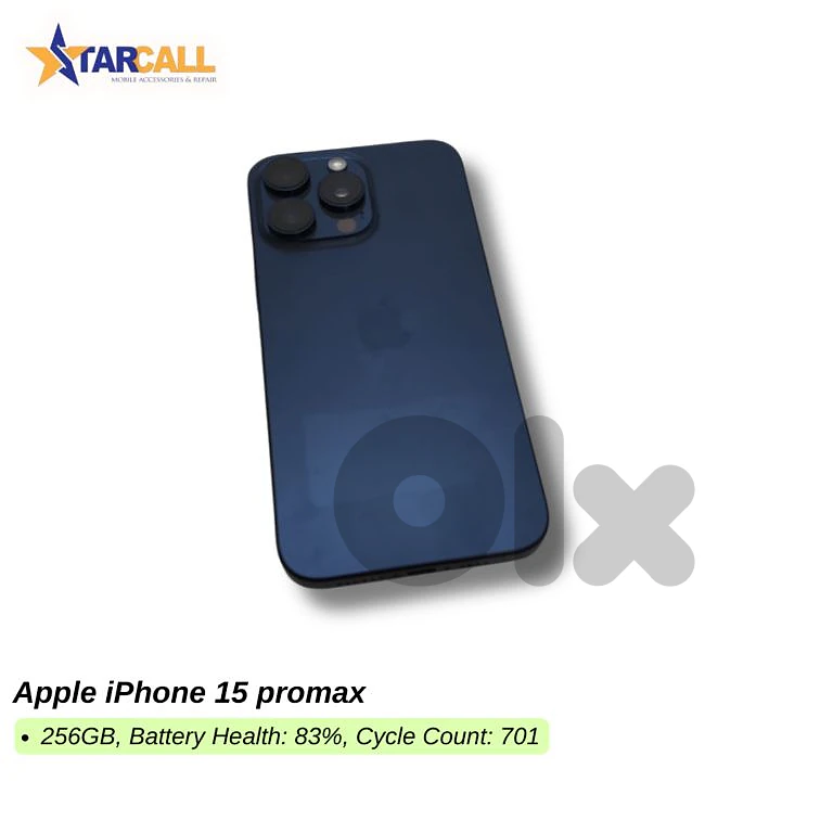 Used Apple iPhone 15 Promax