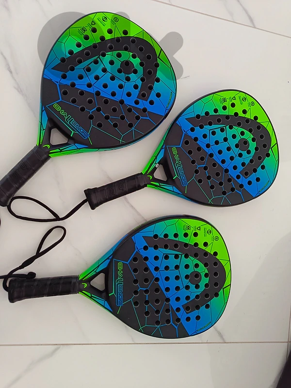 Padel raquets and bag