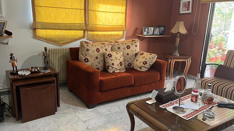 The living room only