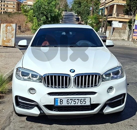 Bmw X6 2019 (white-red/black-orange)