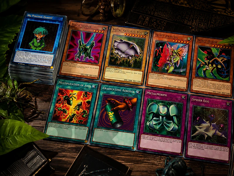 original yugioh weevil underwood insects deck