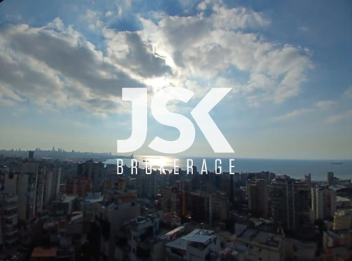 L21586 Apartment With Panoramic Sea View For Rent in Jal El Dib