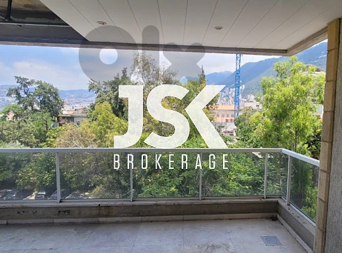 L21597 Apartment With Sea View For Rent In The Heart Of Jounieh