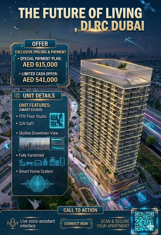 Discover Your Dream Home with Stunning Dubai Skyline Views!