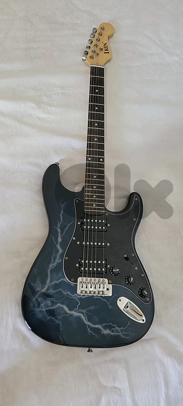 lightning electric guitar
