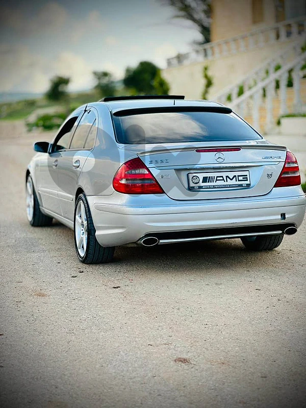 mercedes benz 2005 silver e320