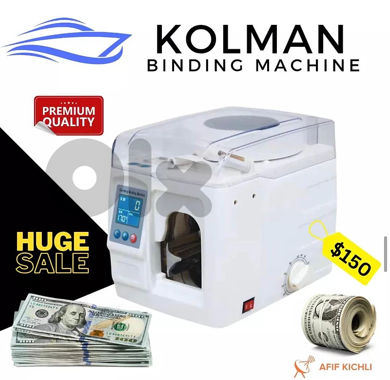 Money Binding Machine
