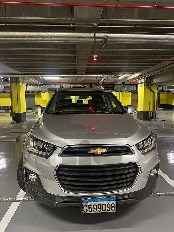 Chevrolet Captiva 2016 LT / Silver/ 7 seater