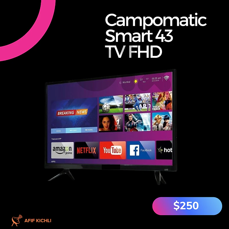 Campomatic Gsmart led 32-43-50-55-65-75 Smart 4K