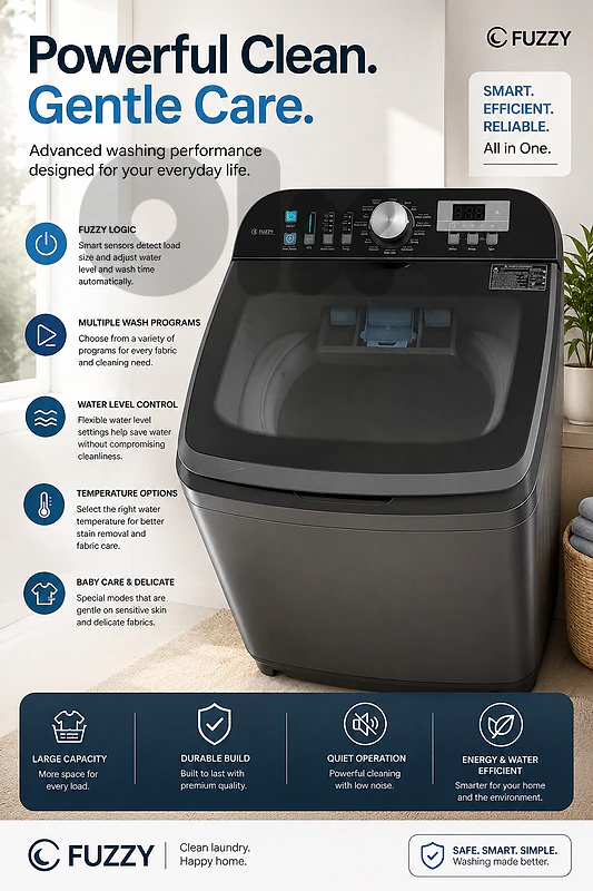 General 16KG Automatic Washing Machine – Brand New