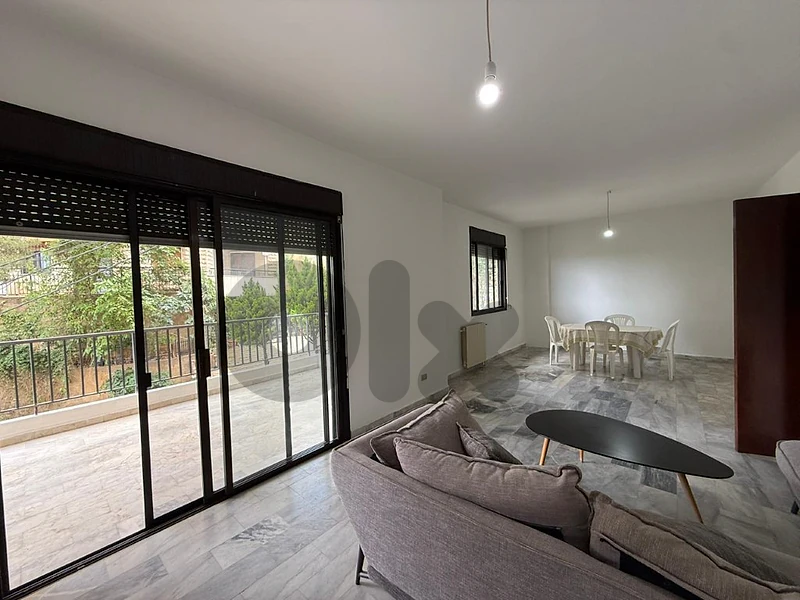 شقة للايجار في برمانا Furnished apartment for rent in Broummana
