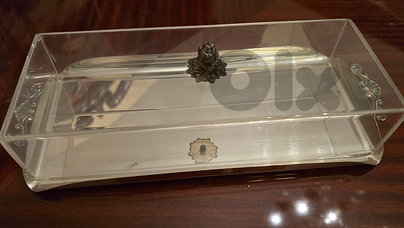 Silver plated cake tray