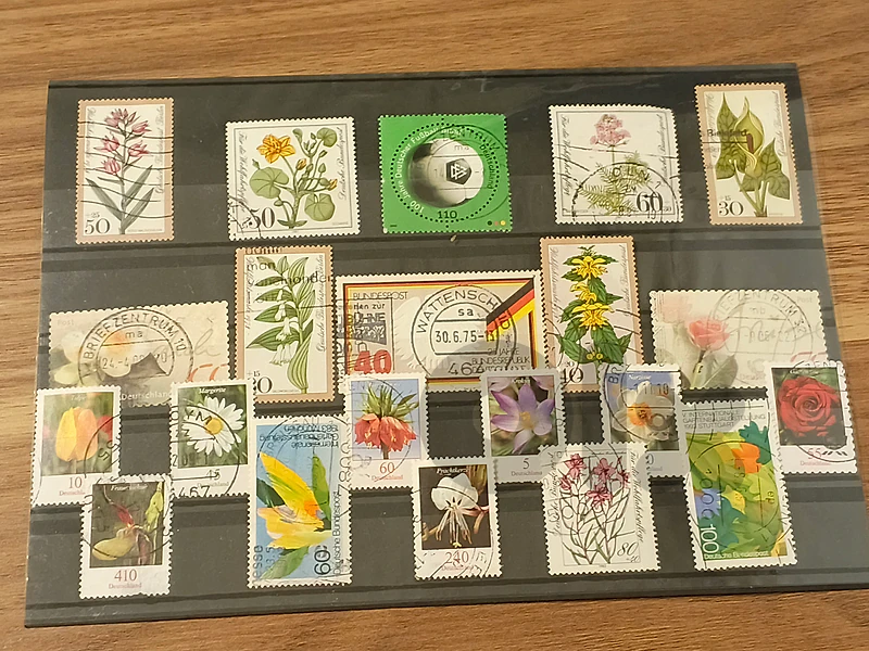 21 stamps for German fans ٢١ طابعاً بريدياً لعشاق المنتخب الألماني