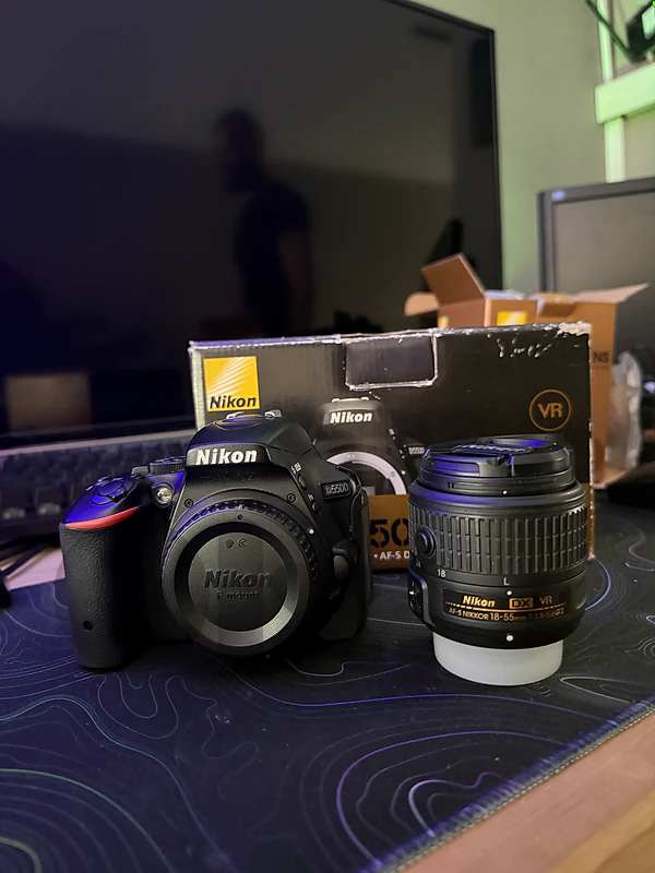 Nikon 5500D + 3 Lenses
