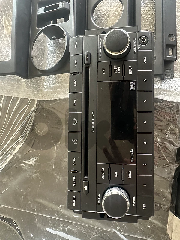wrangler jk screen and console