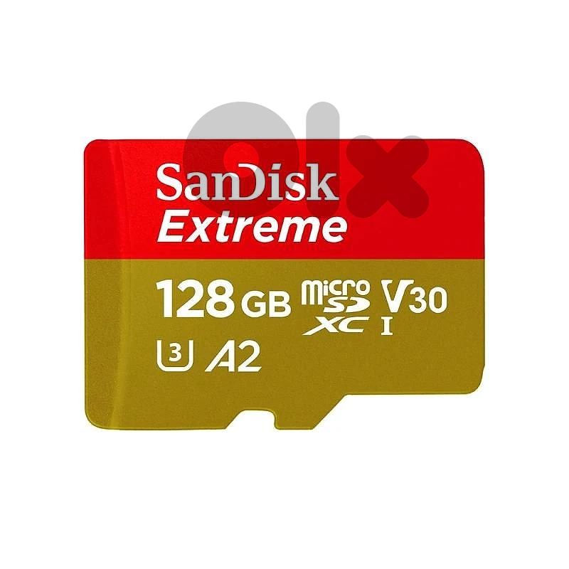 SanDisk Extreme microSDXC UHS-I Memory Card 128GB