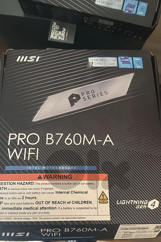 PC Gaming / Motherboard MSI B760M-A WIFI DDR5 + i5-14400