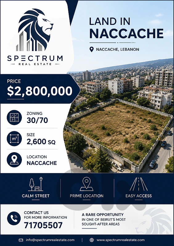 LAND IN NACCACHE PRIME, ZONE 30/70, (NAC-166) N.W