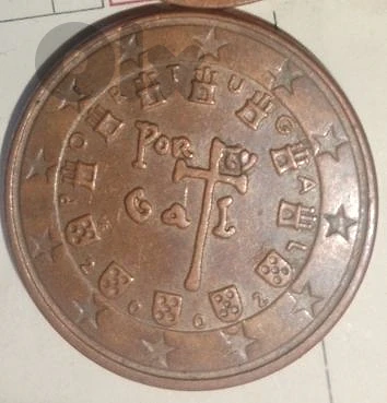 euro cent coins