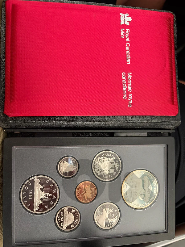 Canadian National Parks Centennial Double Dollar Set