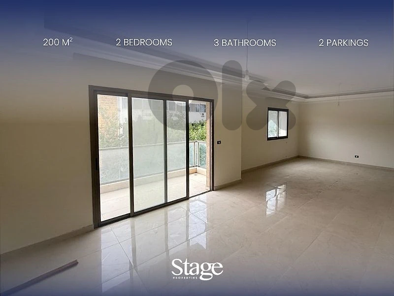 Modern 200 SQM Apartment with Sea View for Sale in Mansourieh