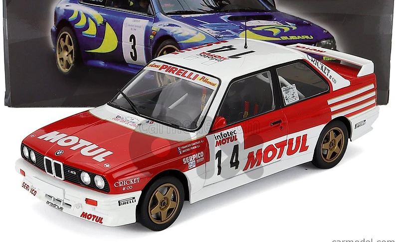 BMW (E30) M3 (Tour De Corse 1989) diecast car model 1;18