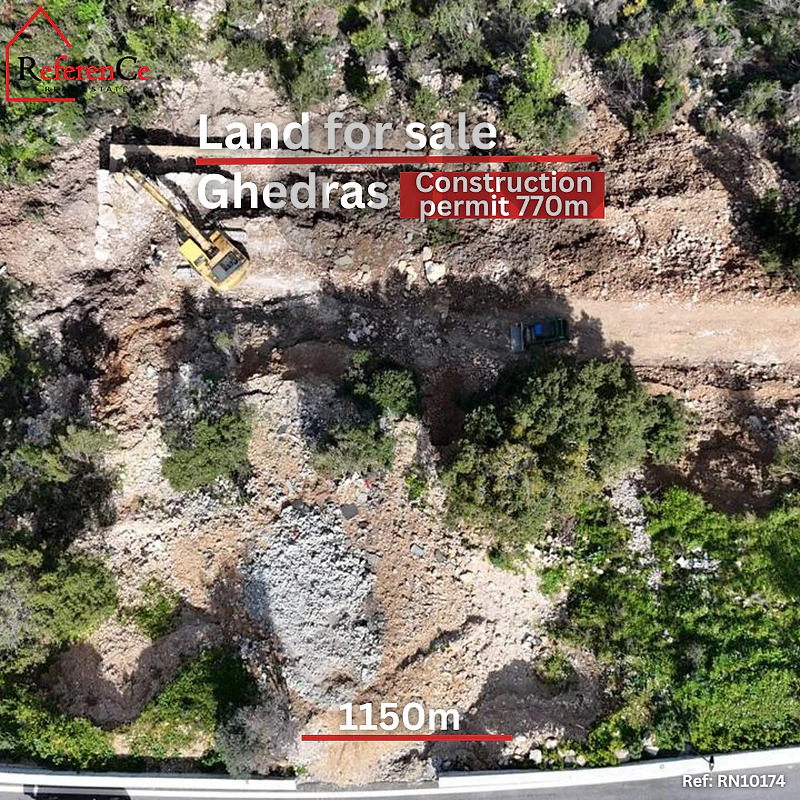Land with construction permit in Ghedras أرض في غيدراس مرخصة للبناء Land with construction permit in Ghedras أرض في غيدراس مرخصة للبناء
