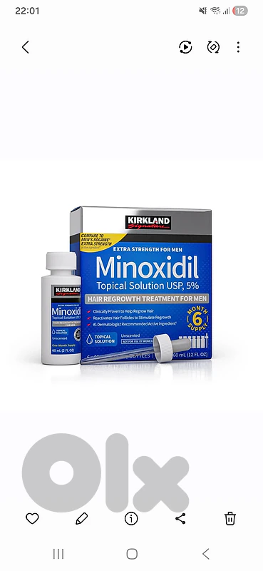 minoxidil kirkland