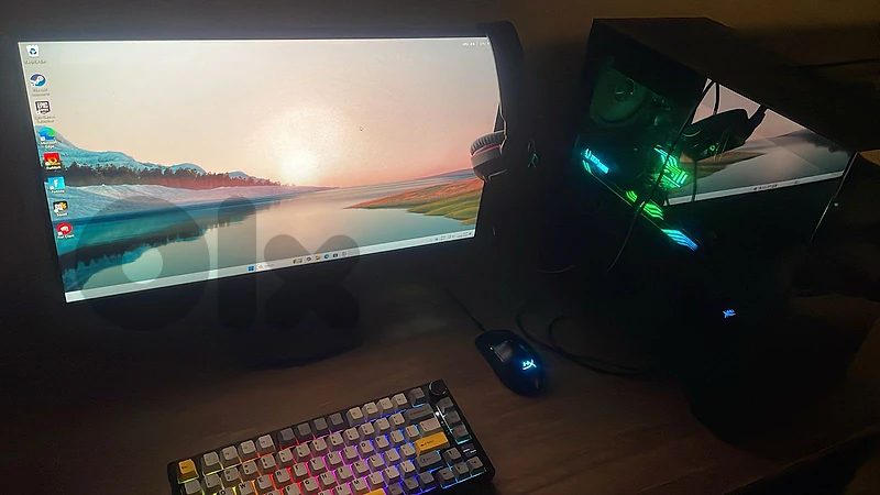 gaming set up
