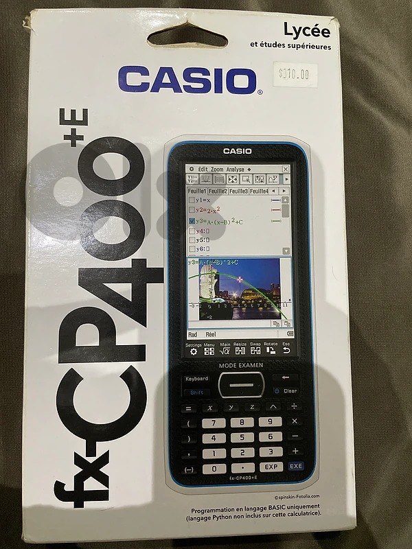 Calculator Casio fx-CP400+E