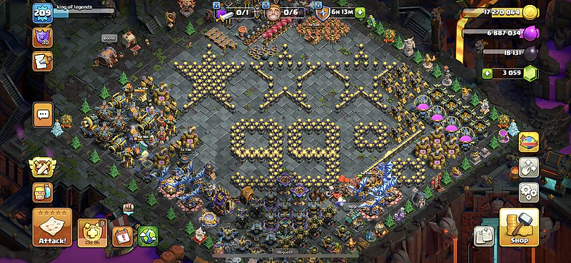 town 18 clash of clans
