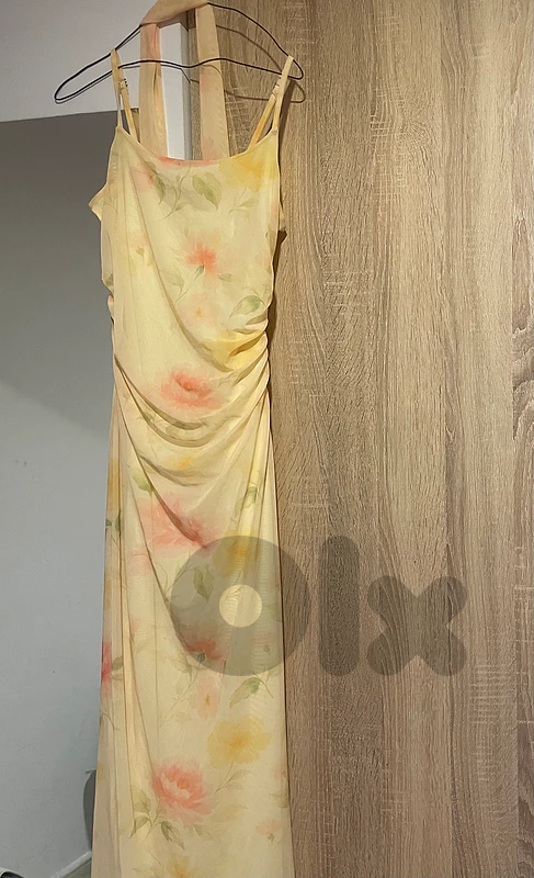 long stradivarius dress