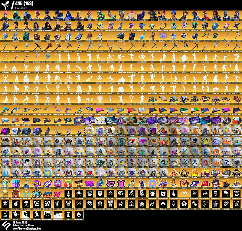 fortnite account stacked