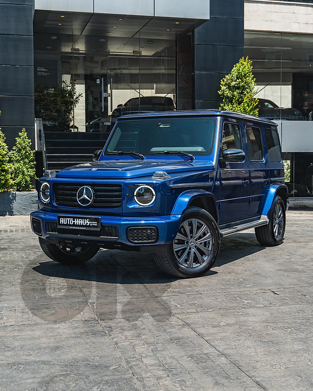 MERCEDES G 500 2025 - BRILLIANT BLUE - WITH 3000 KM ONLYY MERCEDES G 500 2025 - BRILLIANT BLUE - WITH 3000 KM ONLYY