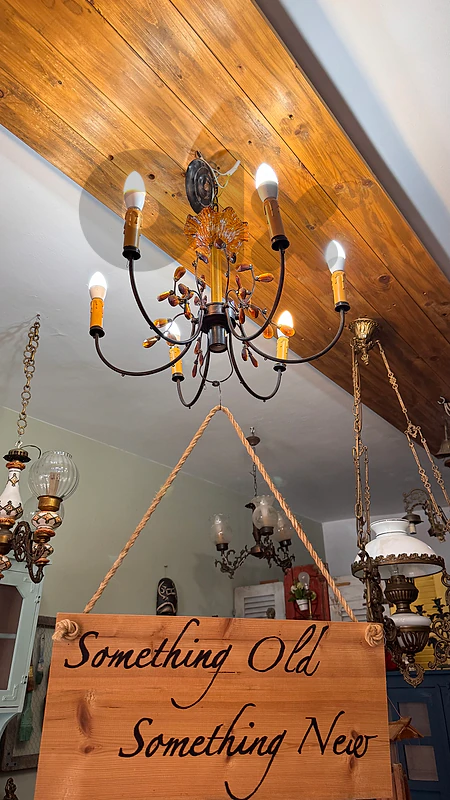 lustre with 7 lamps