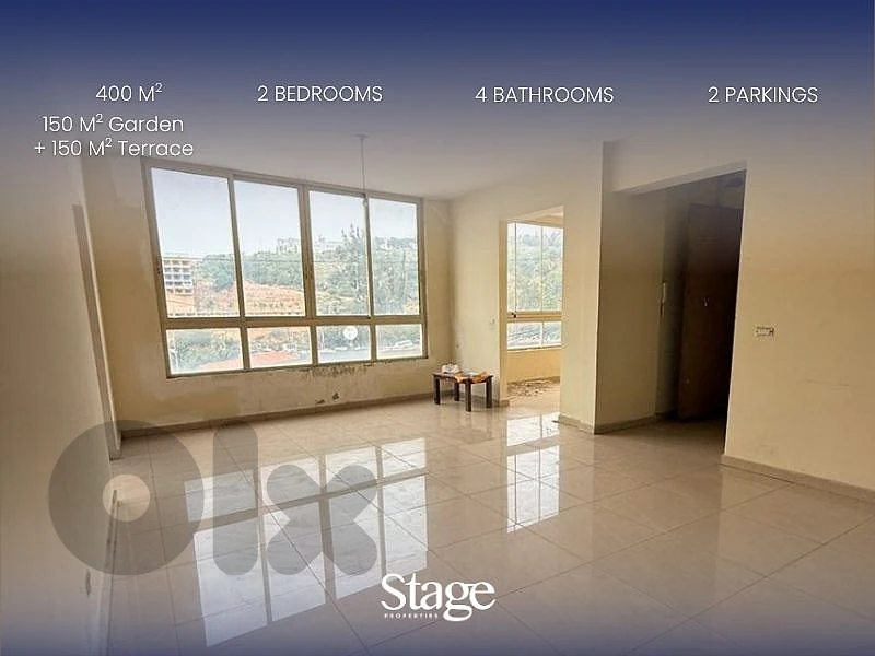 Brand New 400 SQM Apartment with Garden, Terrace for Rent