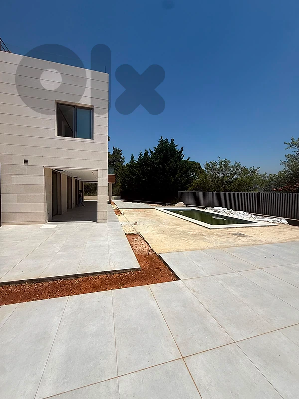 baabdat three-story luxury villa + pool, high-end finishes panoramic view #6941