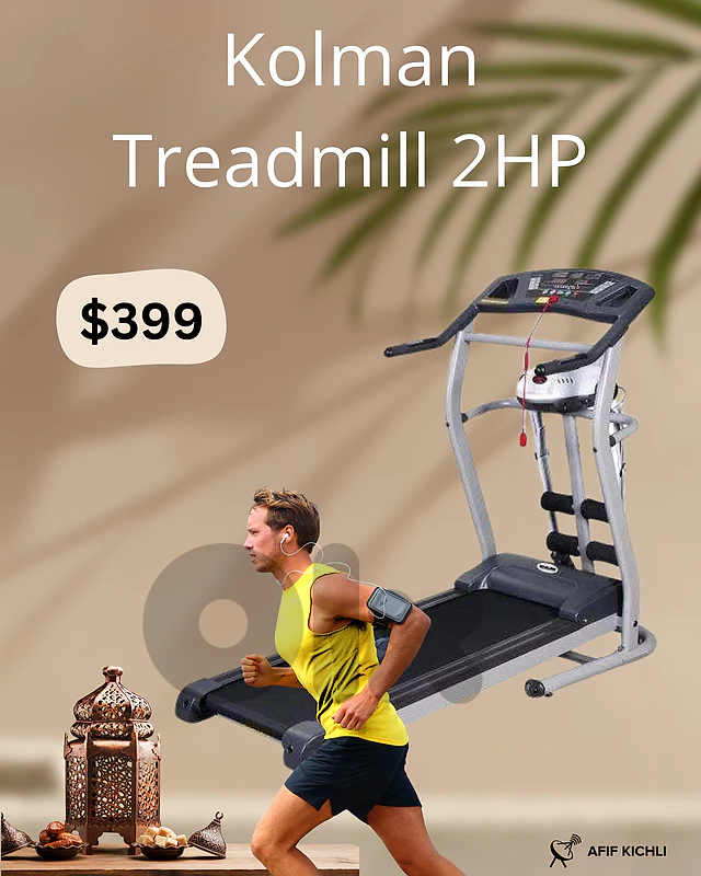 Kolman Sports Treadmill 2HP