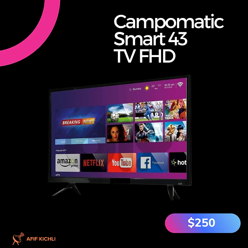 Campomatic Gsmart led 32-43-50-55-65-75 Smart 4K